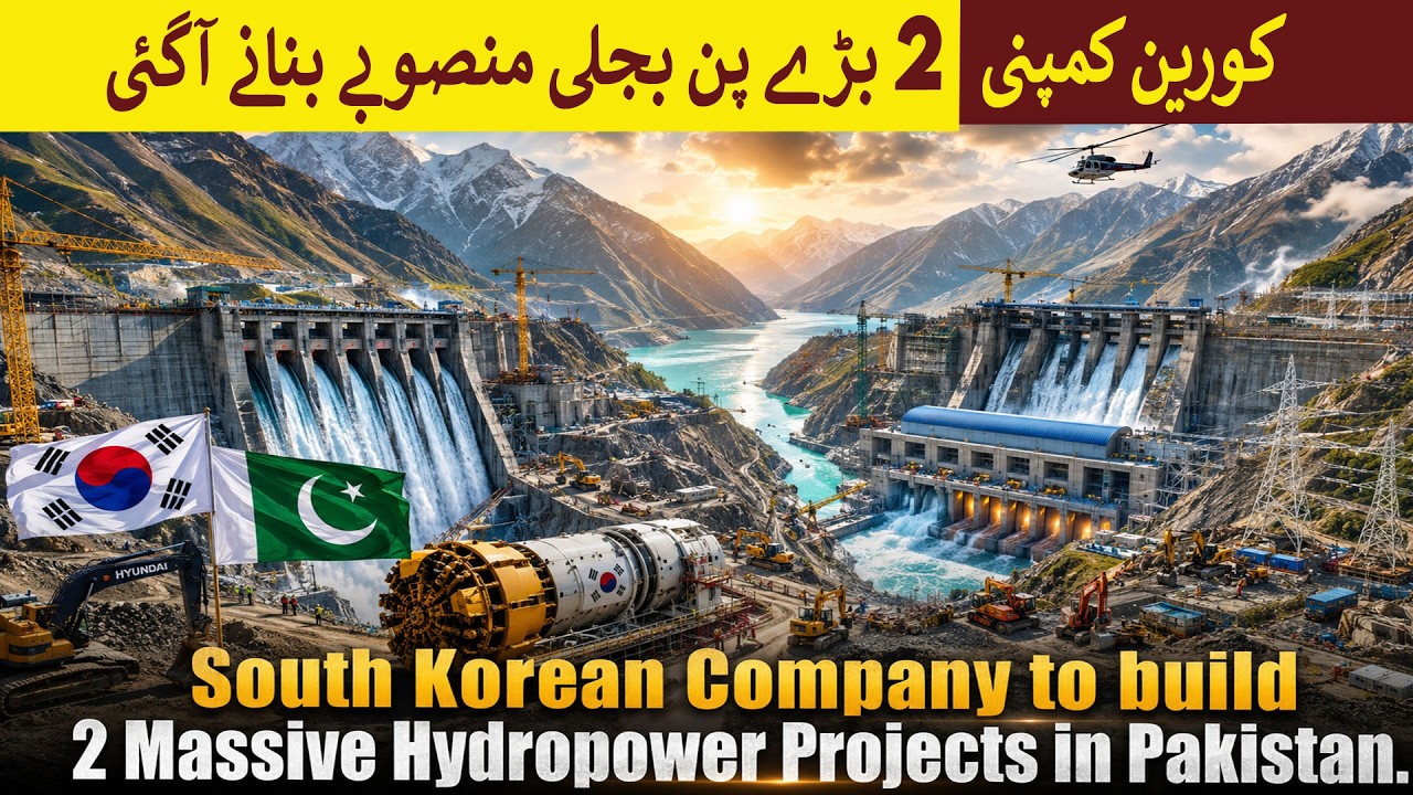 Korean Company to build 2 Massive Hydropower Projects in Pakistan | Rich Pakistan