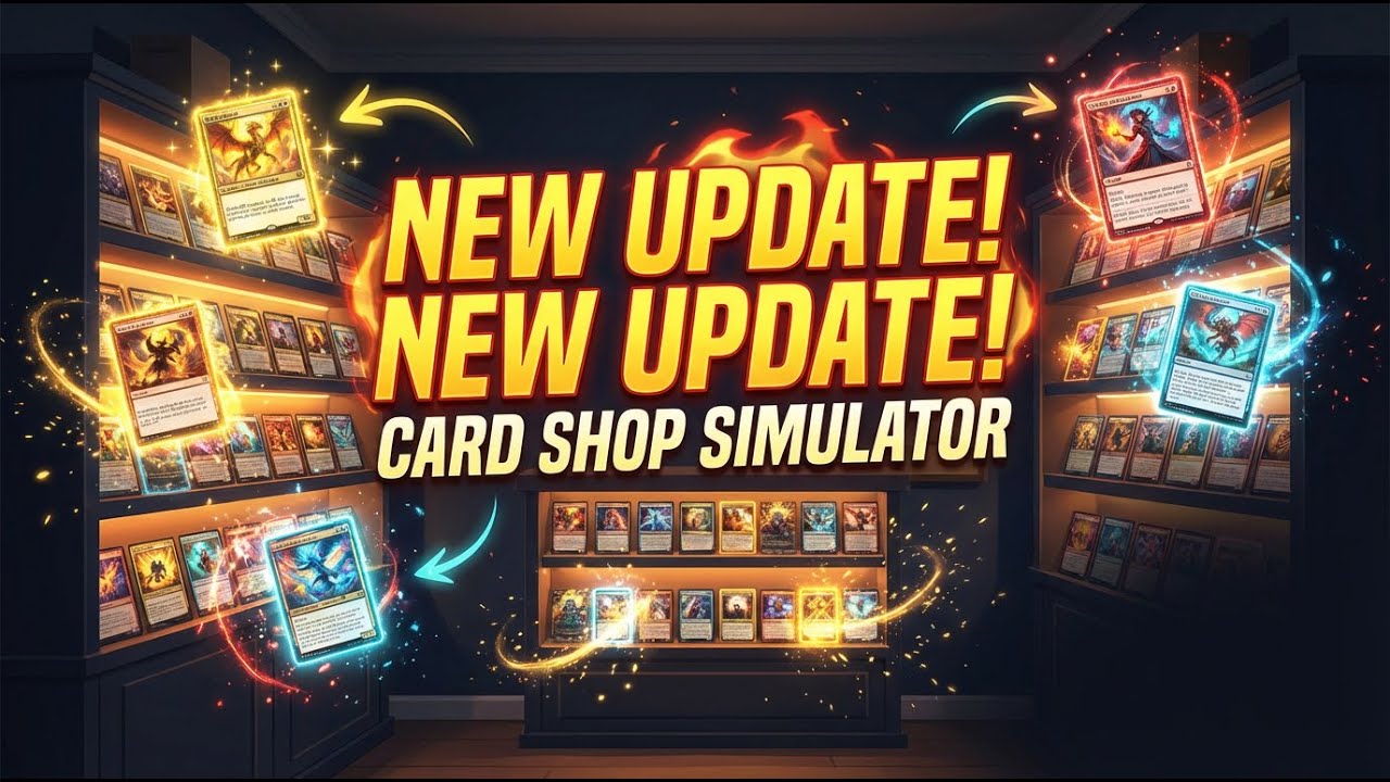 Everything You NEED to Know About the NEW TCG Card Shop Simulator Update