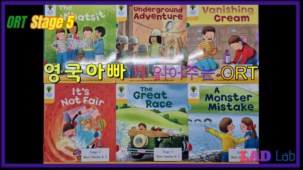 ORT Stage 5-2 More Stories A  6권 영국아빠가 읽어주는 영어책