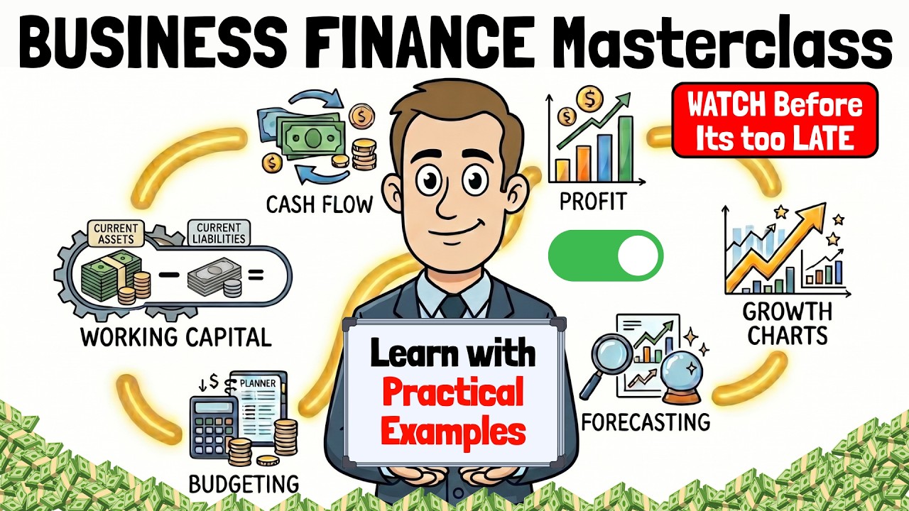 Business Finance Mega Masterclass Before You Start a Business in 2026