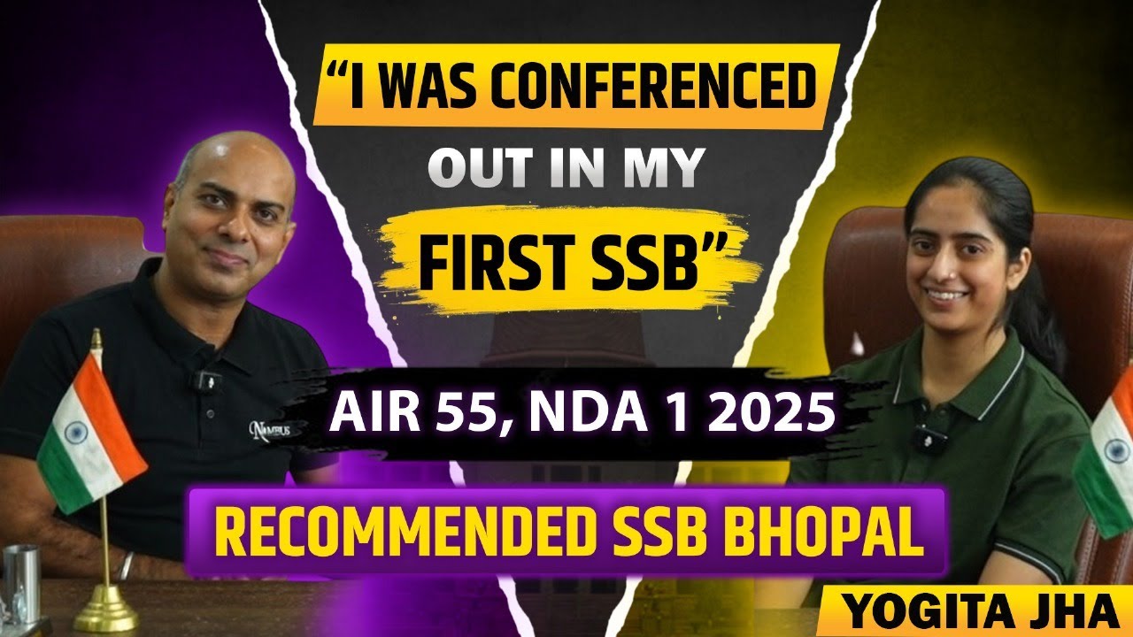 🎙️ SSB Bhopal Success Story | AIR 55 Yogita Jha | Nimbus Defence Academy Podcast