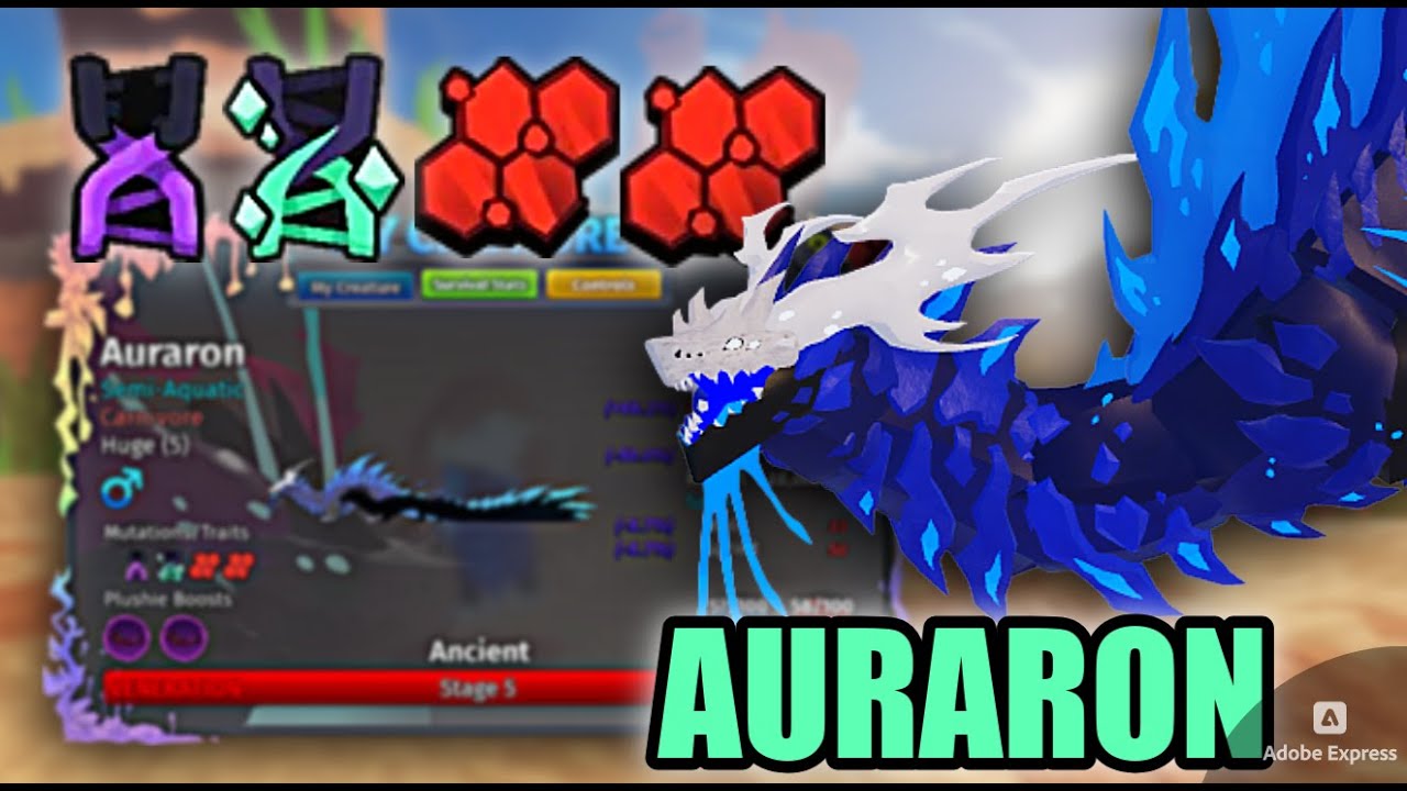 KOSing With My INSANE FULLY VENERATED Auraron! || Creatures of Sonaria