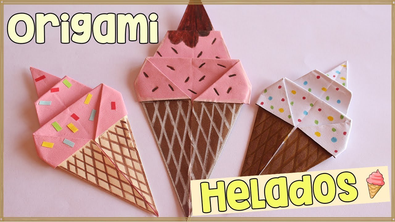 Helados || ORIGAMI