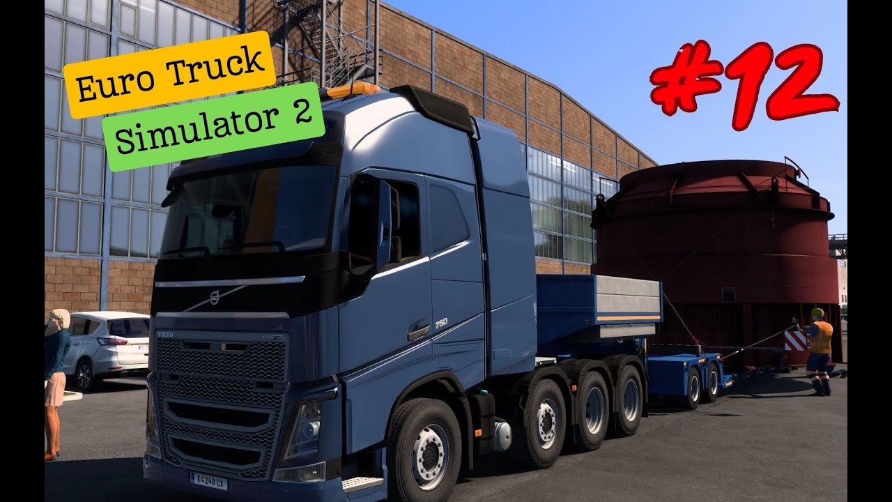 Transport Specjalny Elementu Kotła - Linz/Brno - Euro Truck Simulator 2 #12