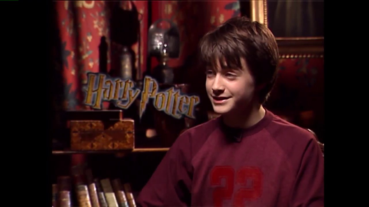 Daniel Radcliffe in 2001 before Harry Potter opened.