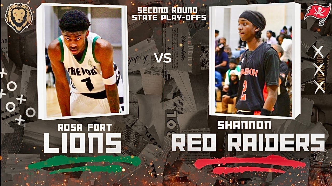 Rosa Fort High vs Shannon High | Second Round State Playoffs || Game Highlights