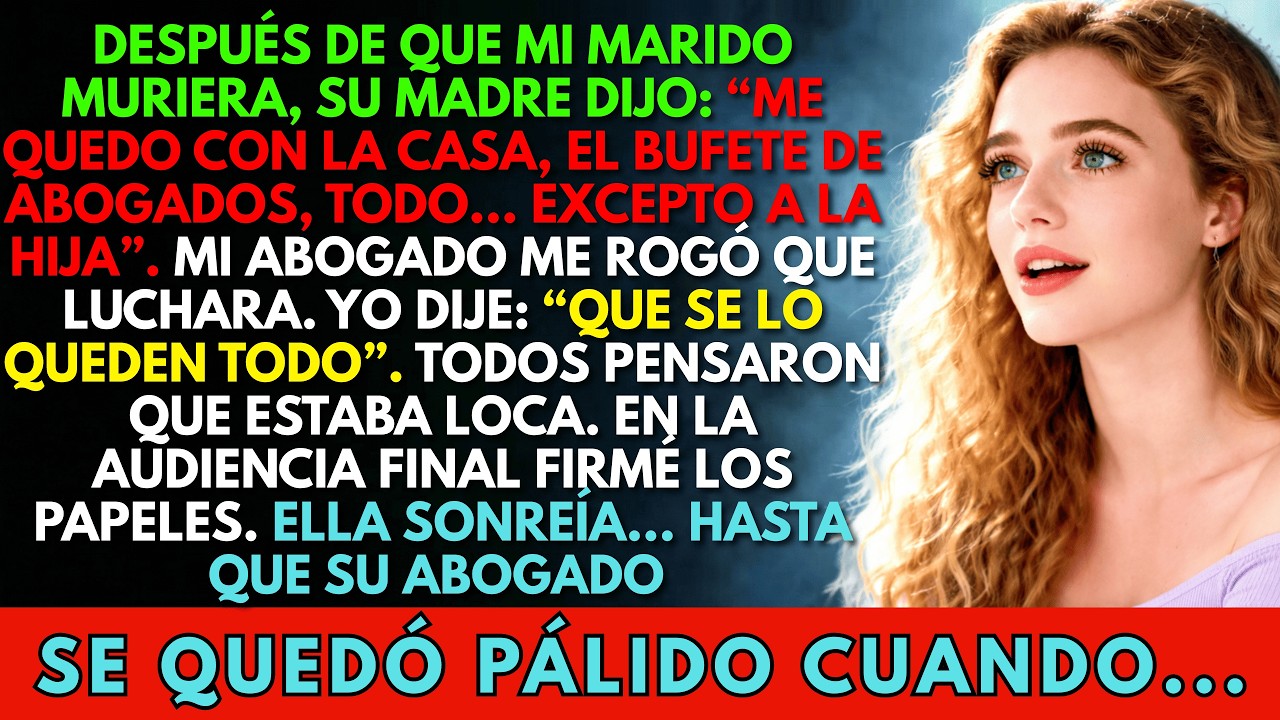 Le di a los herederos codiciosos todo lo que querían: su abogado leyó una línea y palideció...
