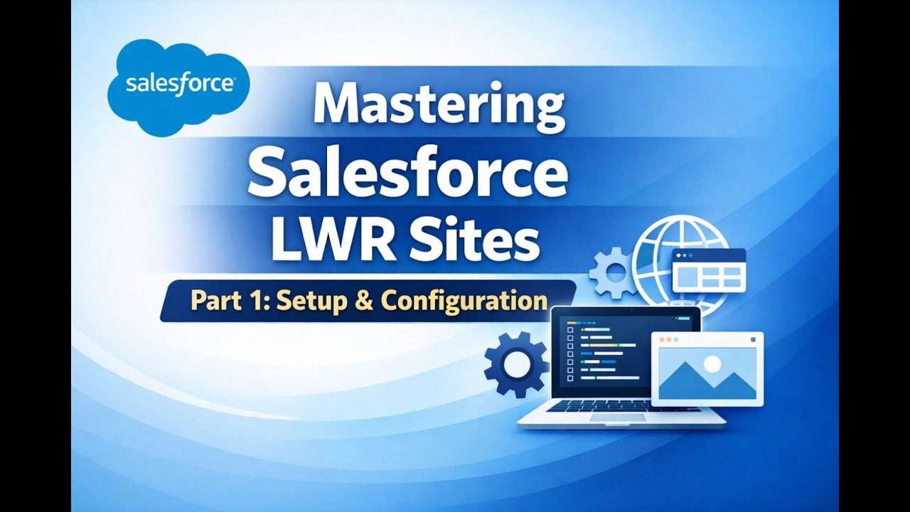 Mastering Salesforce LWR Sites Part 1: Setup & Configuration