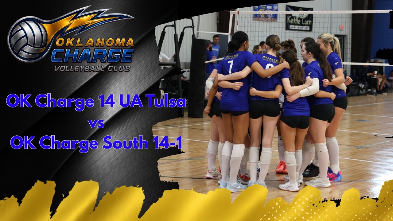 OK Charge 14 UA Tulsa vs Oklahoma Charge South 14-1 #volleyball #sports #averyc12