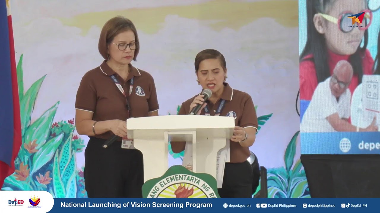 National Launching of Vision Screening Program