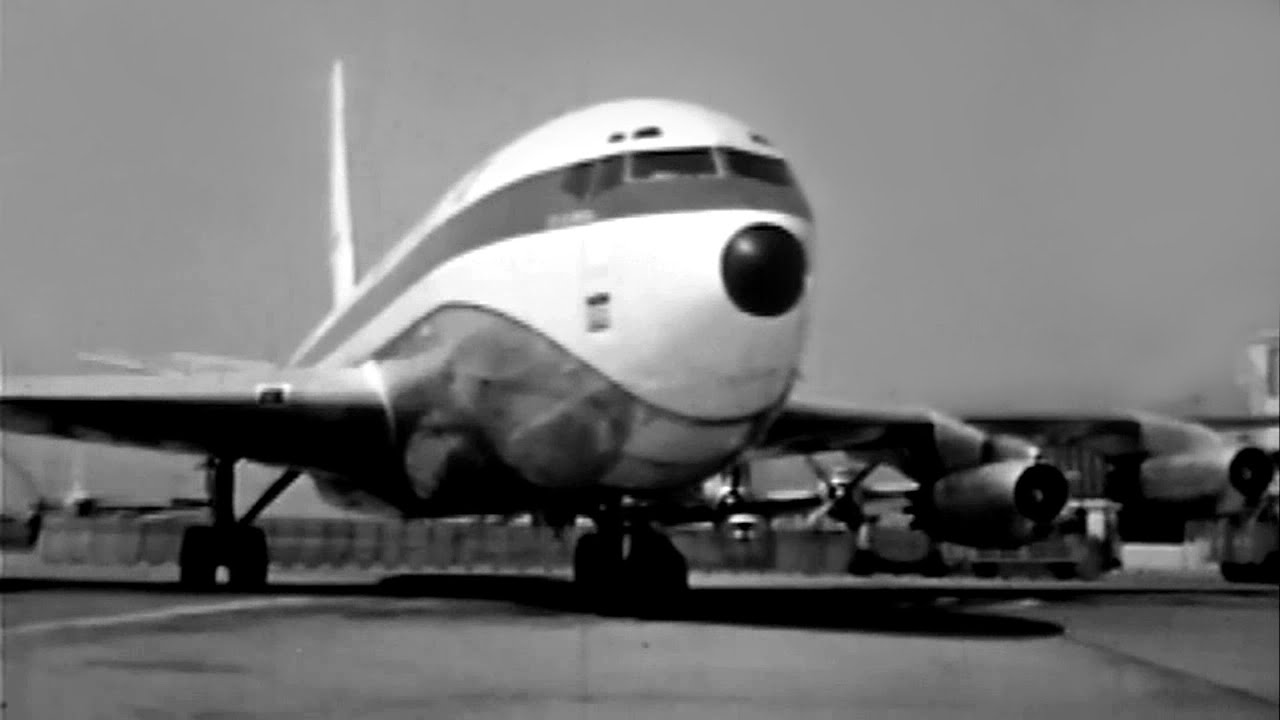 United Douglas DC-8 & Boeing 720 - 