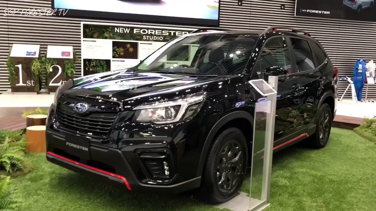 2019 SUBARU FORESTER SPORT Debut in Japan！スバル 新型フォレスター X-BREAK クリスタルブラック・シリカ 内外装編