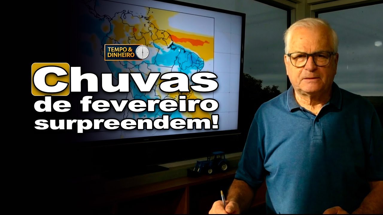 O que fevereiro reserva para as chuvas no Brasil pode surpreender!