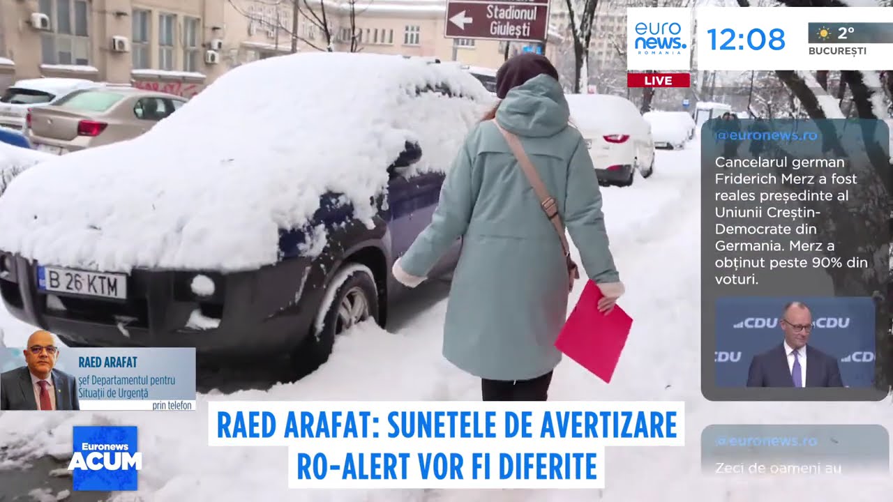 RO-ALERT, sunete diverse în funcție de tipul urgenței. Arafat: Codul roșu rămâne cu alerta puternică