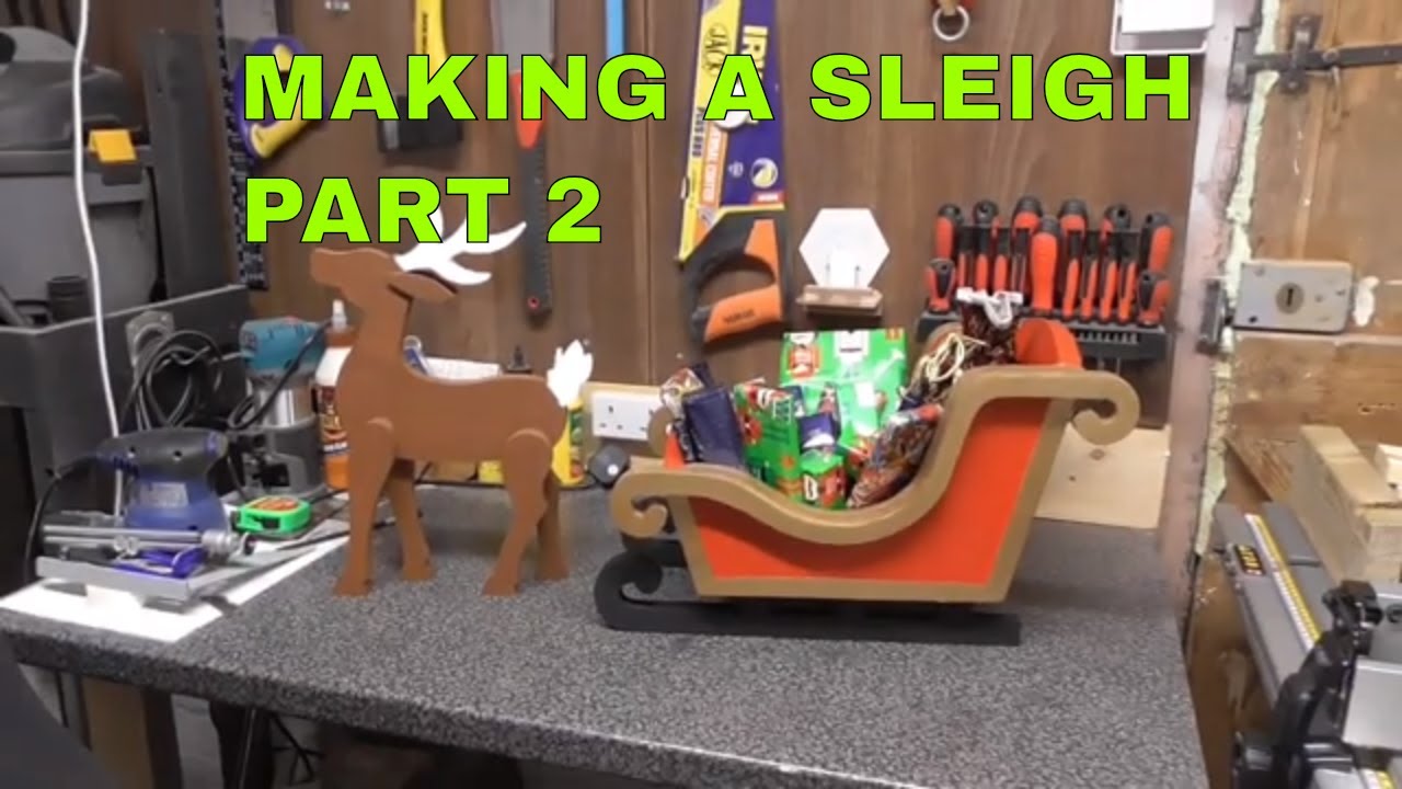 MAKING A WOODEN SLEIGH PART 2
