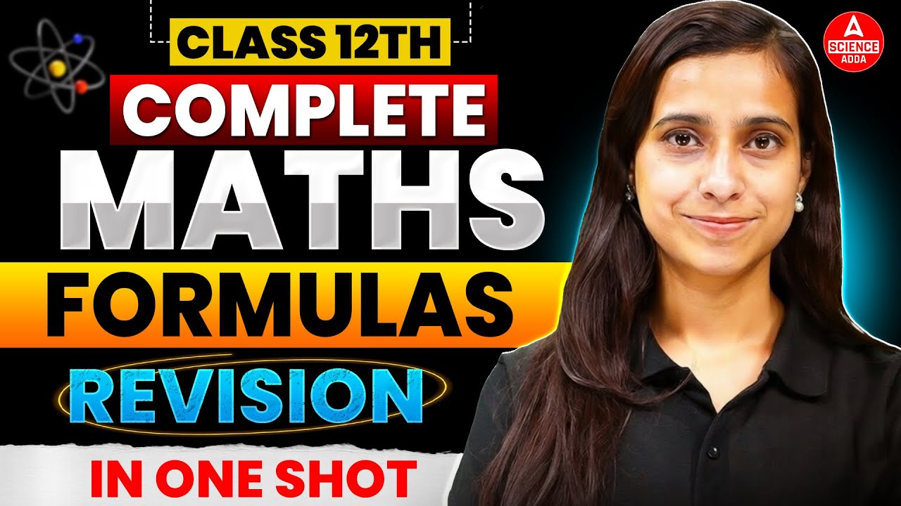 Class 12 Maths All Important Formulas🔥in One Video 😱 | Complete Maths Formulas Revision Class 12