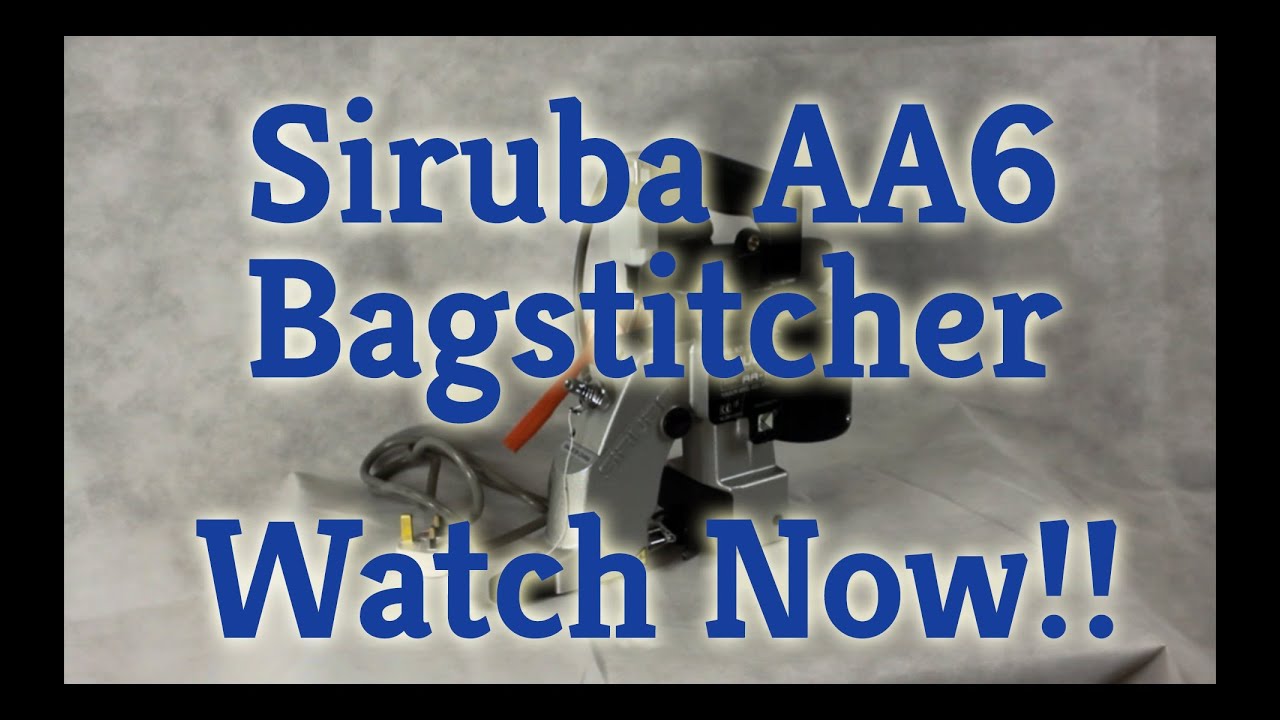 Siruba AA-6 Bagstitcher - Sack closing machine