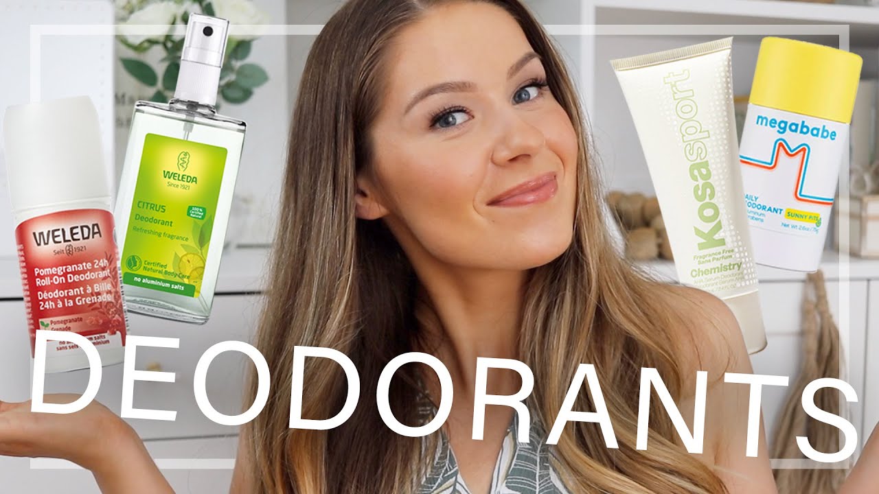 My Go-To Natural Deodorants // Kosas, Weleda, Megababe, Ursa Major & More!