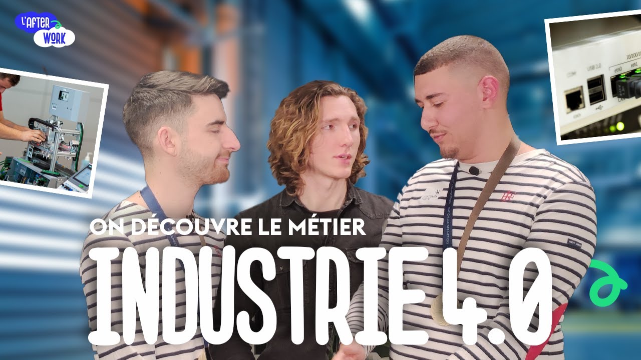 Viens découvrir le métier Industrie 4.0 ✨