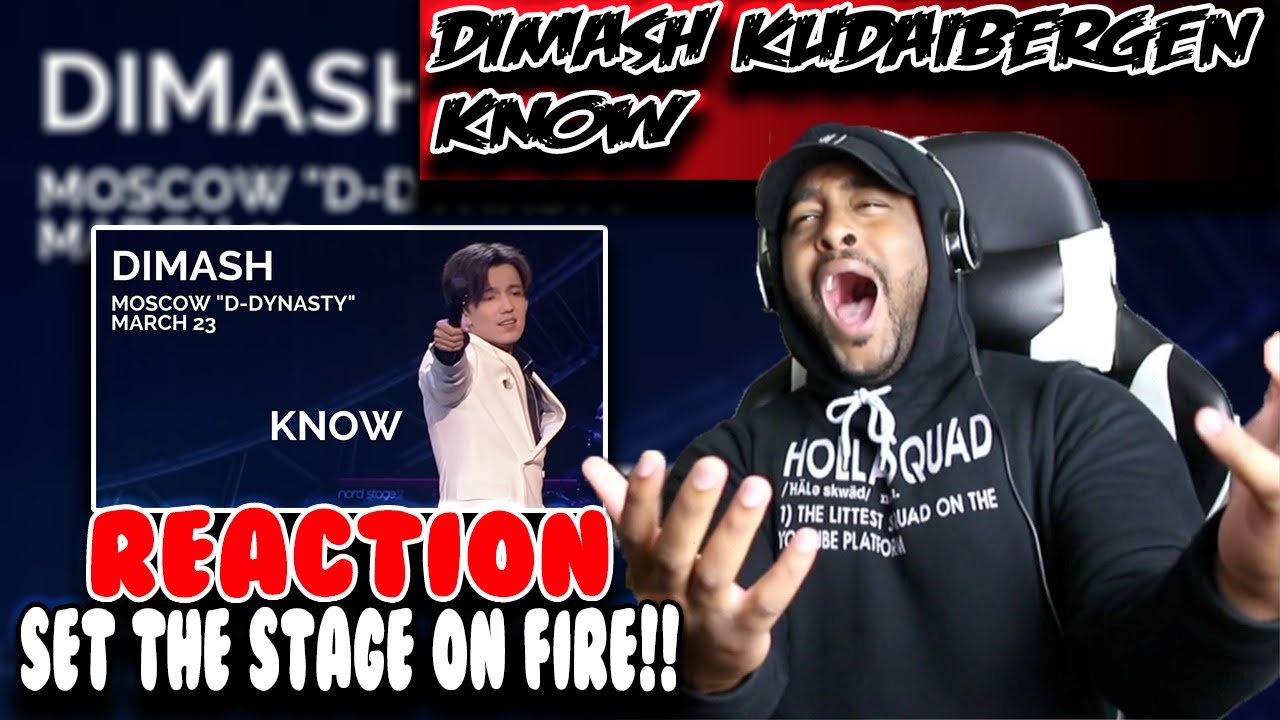 American reacts to Dimash Kudaibergen ( Know ) | Reaction