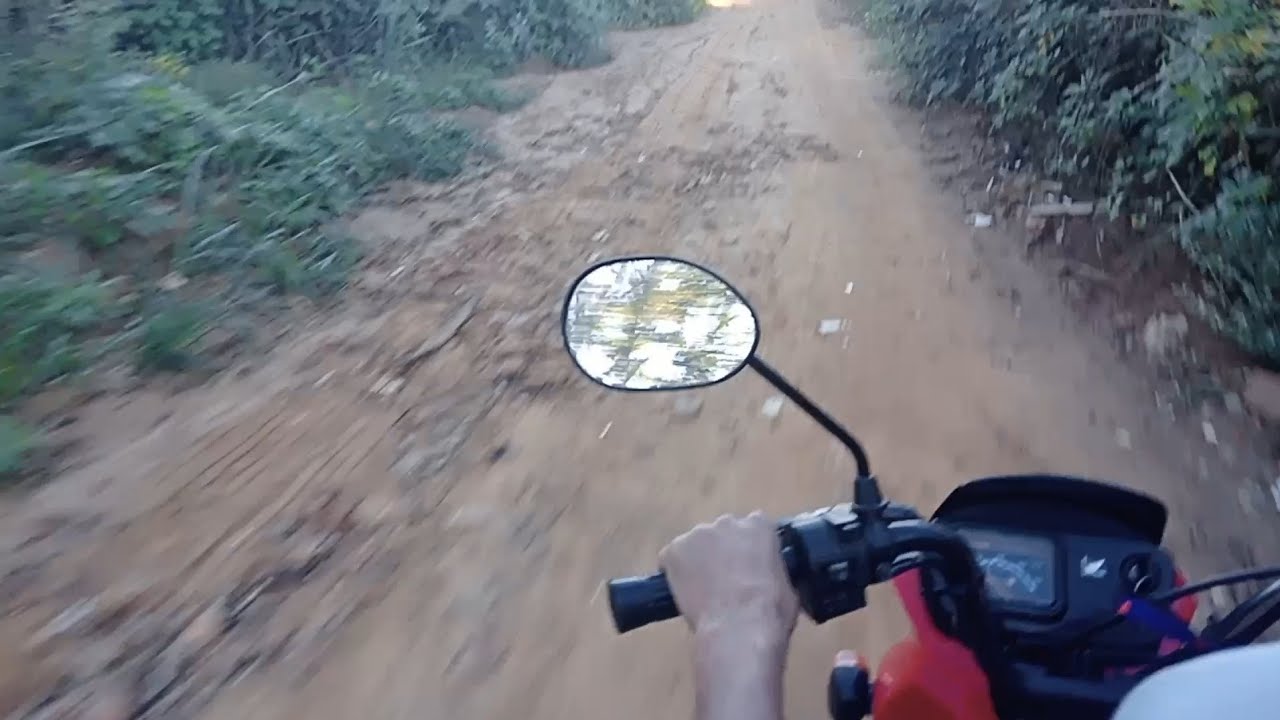 Pegando estrada com a pop 100, veja como foi o desafio nas estradas 😱