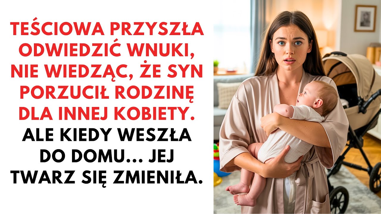 &bdquo;Teściowa przyszła odwiedzić wnuki, nie wiedząc, że syn porzucił rodzinę dla innej kobiety...