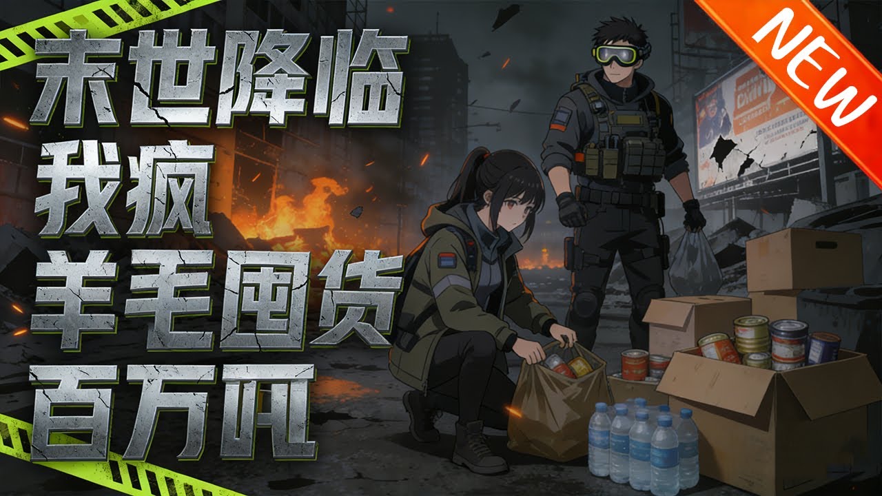 💥【新番上线】《末世降临我疯狂薅羊毛囤货百万吨》林阳重生末世前一月，绑系统觉醒空间异能，夺家产囤百万吨物资建堡垒，凭多重异能建基地守人，缔造末日生存传奇！#斗破动漫 #donghua #逆袭 #战斗