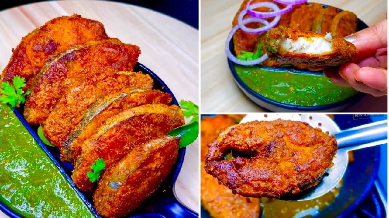 फिश फ्राई | Crispy Fish Fry | Most Easy Fish Fry recipe | King Fish Fry | Best Fish Fry Recipe