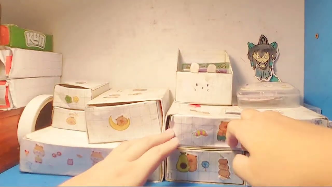 Gói Hàng Squishy Giấy&Sticker🐰//miezy 