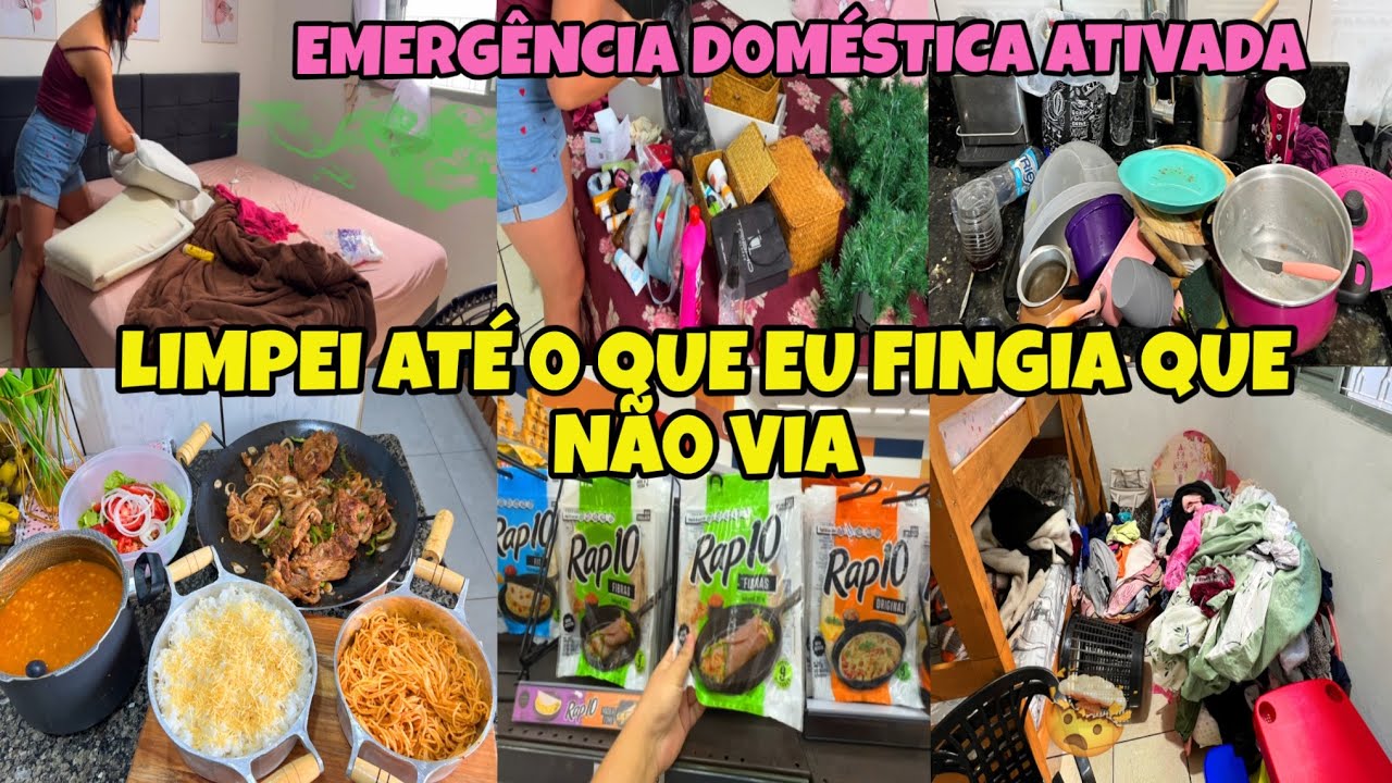 RESERT GERAL NA CASA TODA🚨TIREI TUDO PRA LAVAR💦 FAXINA PESADA PRA COMEÇAR A SEMANA