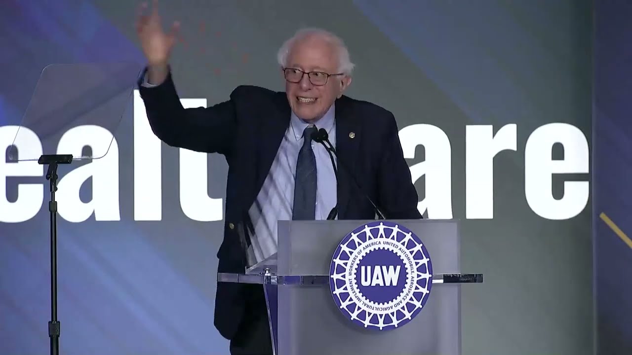 Bernie Sanders at the 2026 UAW National CAP Conference