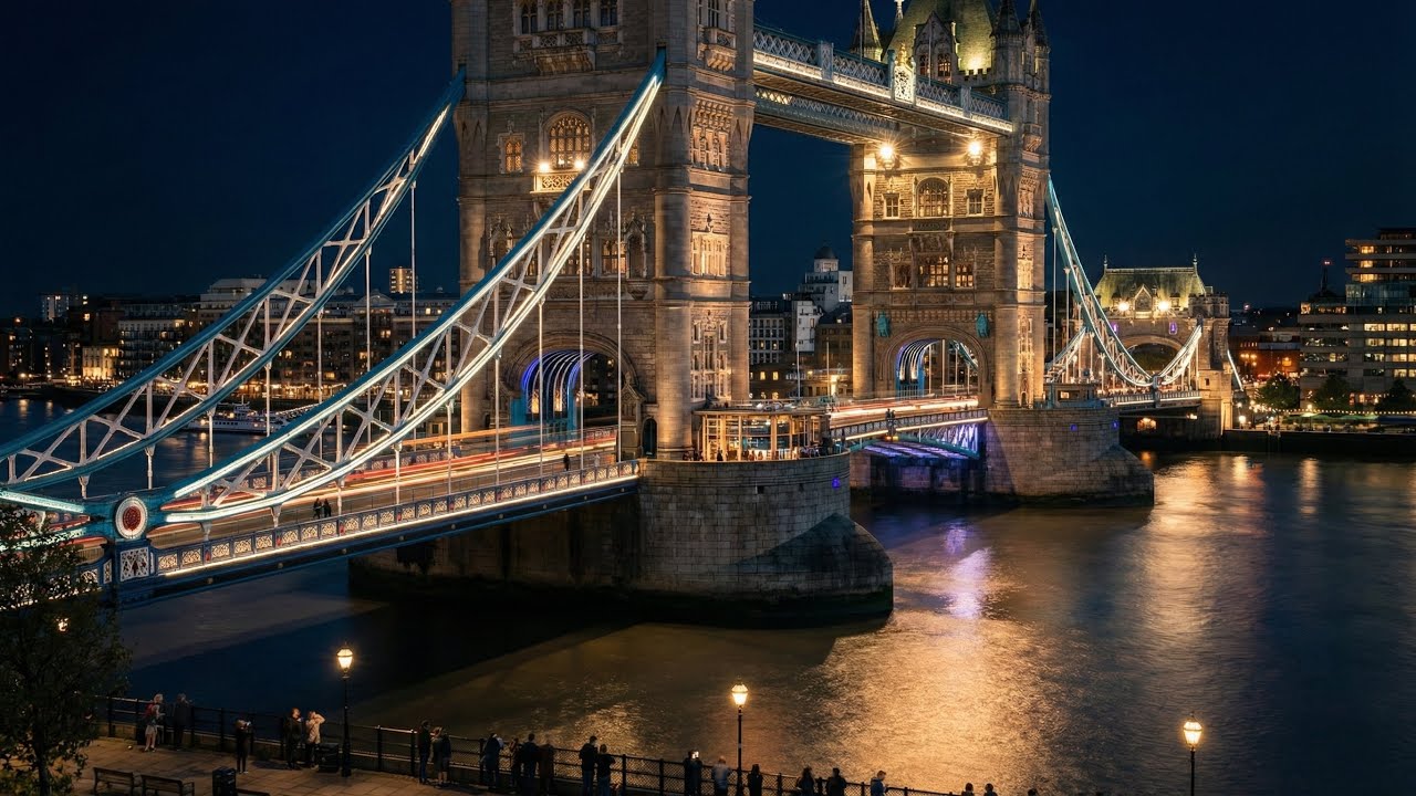 London Bridge 4K Walk (If 4K) | Beautiful Afternoon in London