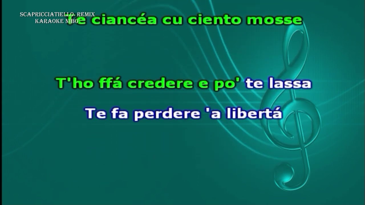Scapricciatiello - Remix - karaoke nibo