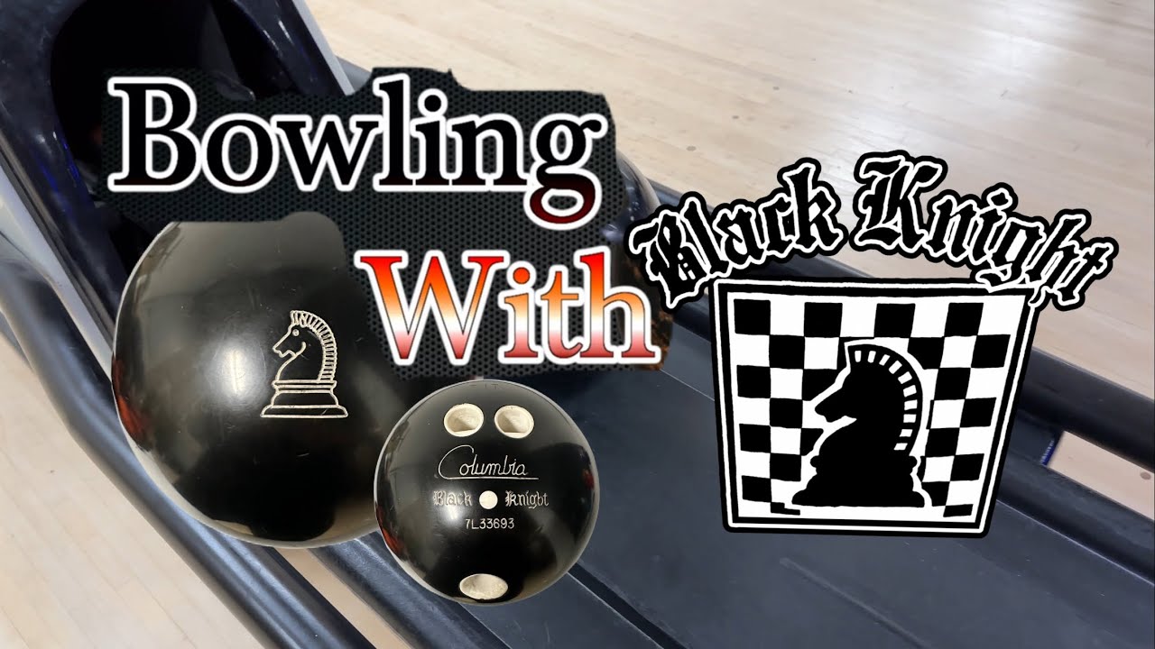 Bowling With Black Knight Columbia 300  #BowlingWithRelics Vintage Polyester Ball Review Vic Amann
