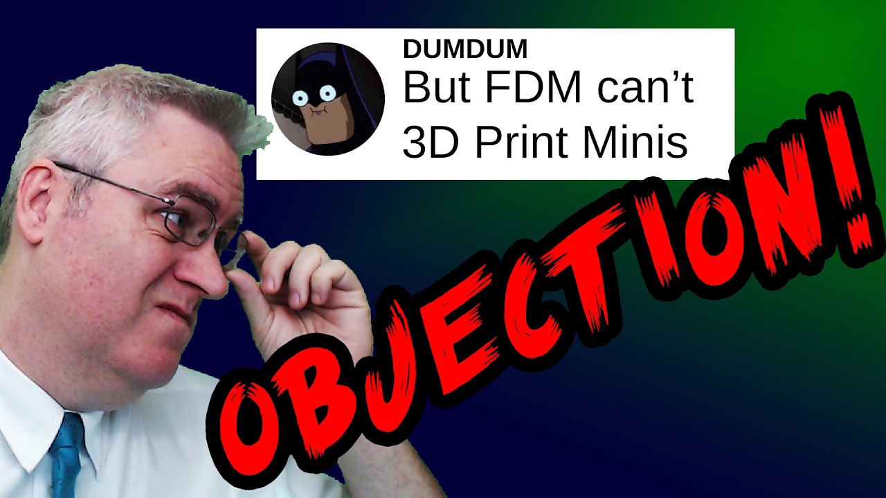 3D Printing minis isn't the problem. Design is the problem