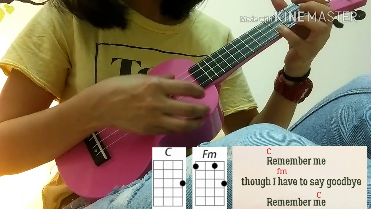 Remember me (coco) easy ukelele chords