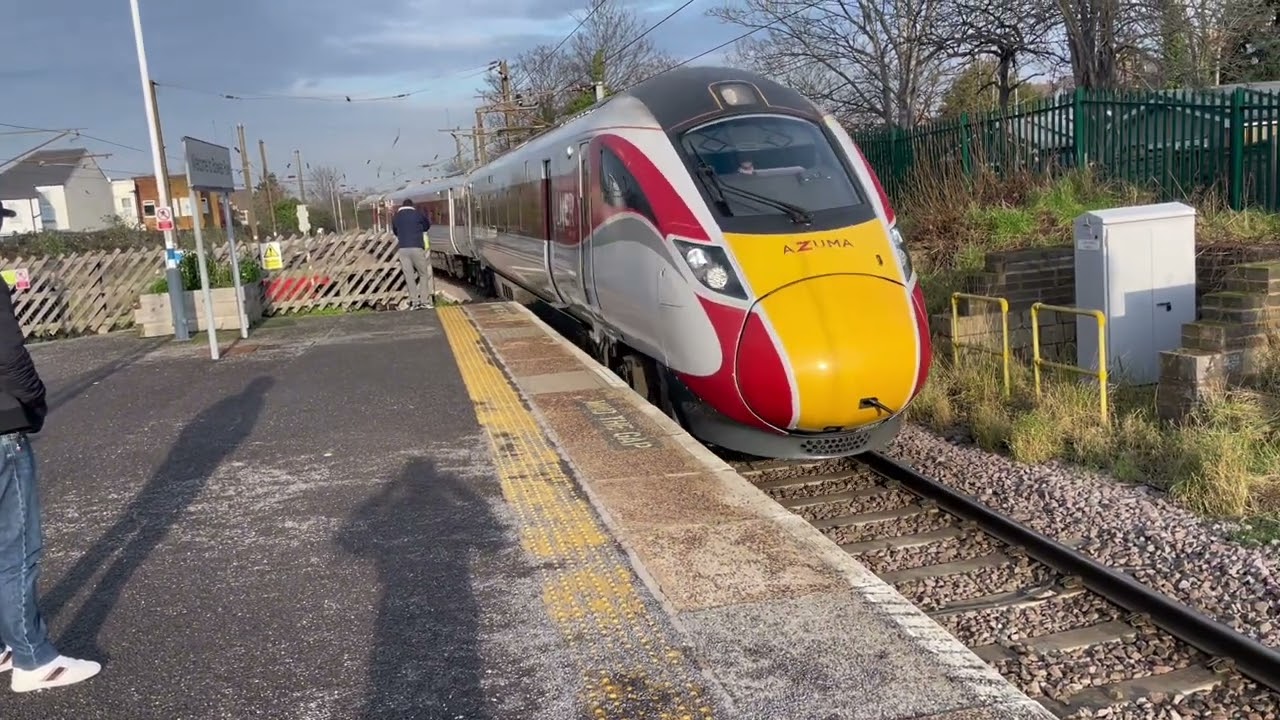 Trains at Bowes Park  