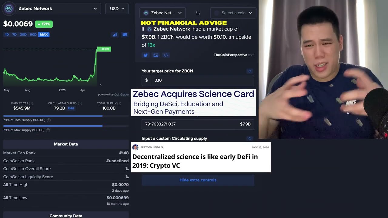 ZBCN: I Like Its Future...Here's Why! $0.10 Realistic? | Zebec Network ZBCN Price Prediction