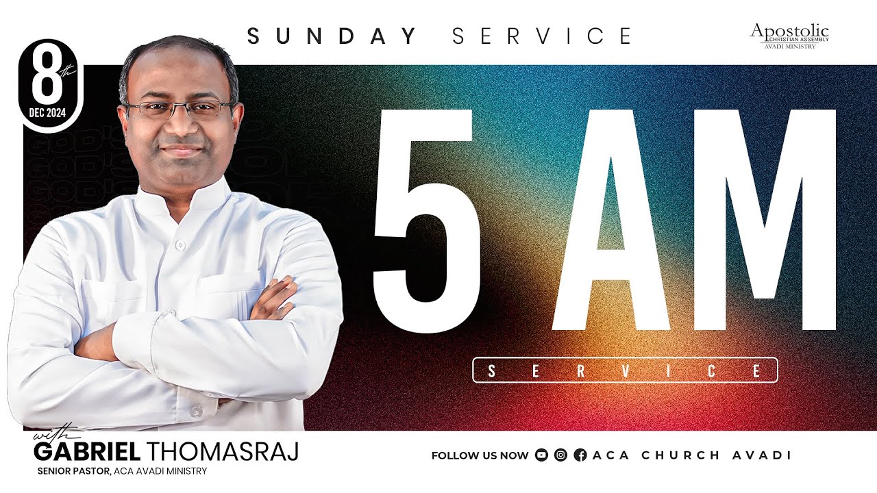 Heaven Minded Life - Ps. Gabriel Thomasraj | 08Dec2024