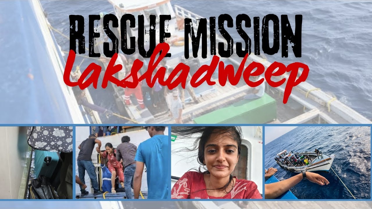Lakshadweep trip turned into a rescue mission😶‍🌫️stuck at sea for a day