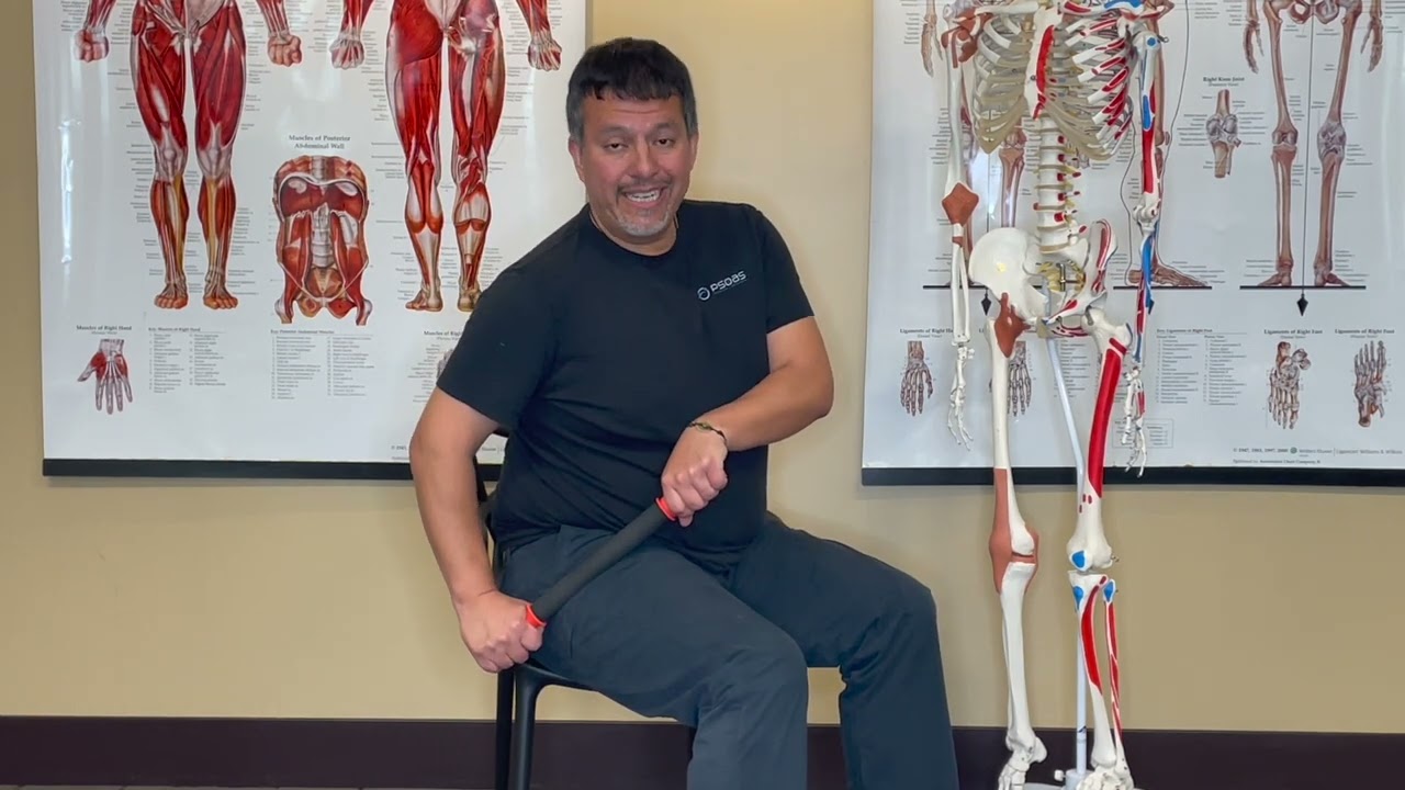 Self-Massage the Quads with the Stick