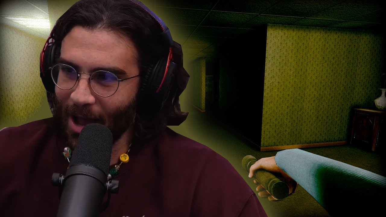 Hasanabi plays Inside the Backrooms