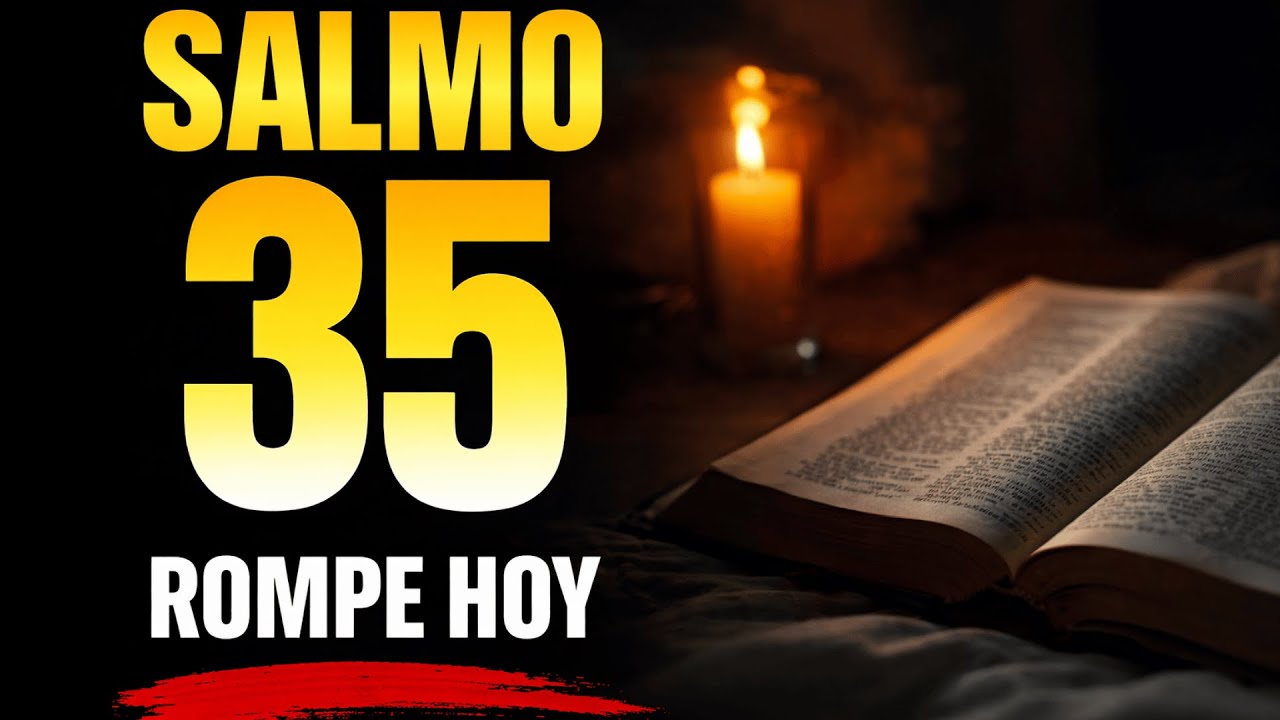 🔥 DIOS DESATA la VERDAD Profética sobre tus ENEMIGOS con el SALMO 35 | ROMPE las Maldiciones HOY