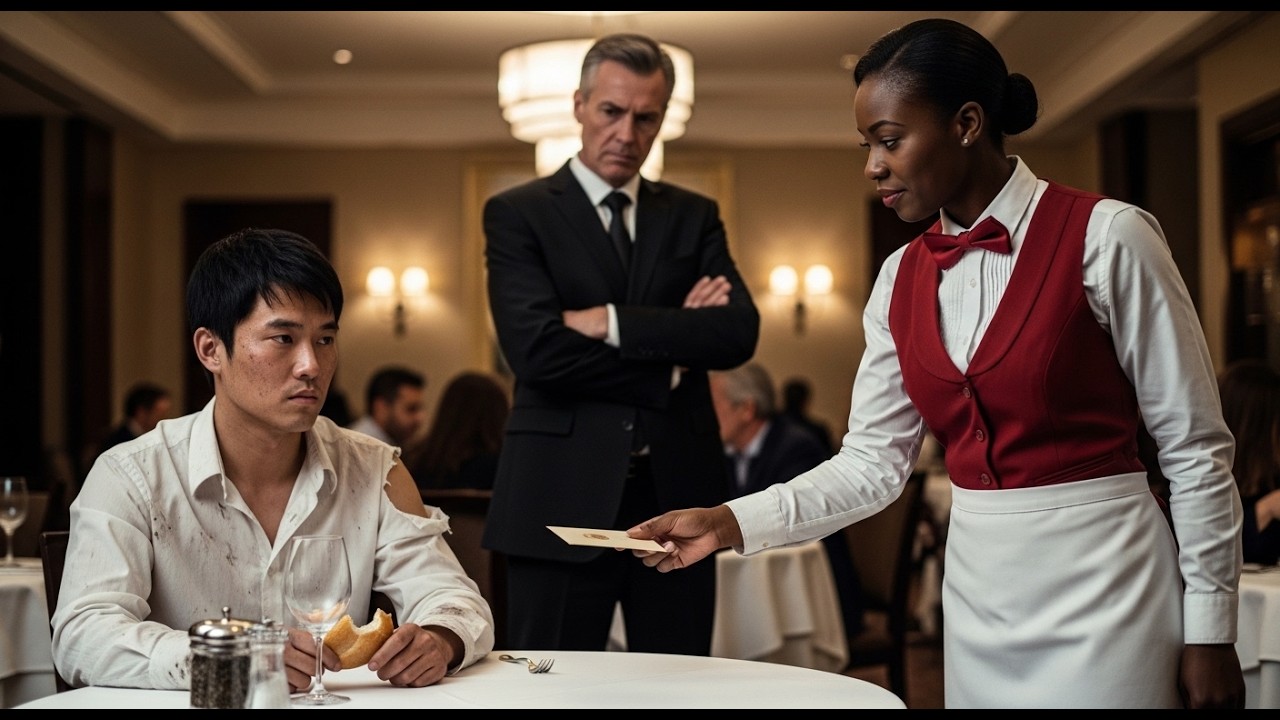 431. Undercover Korean Mafia Boss Orders Steak — Shy Waitress Slips Him a Note That Stops Him Cold