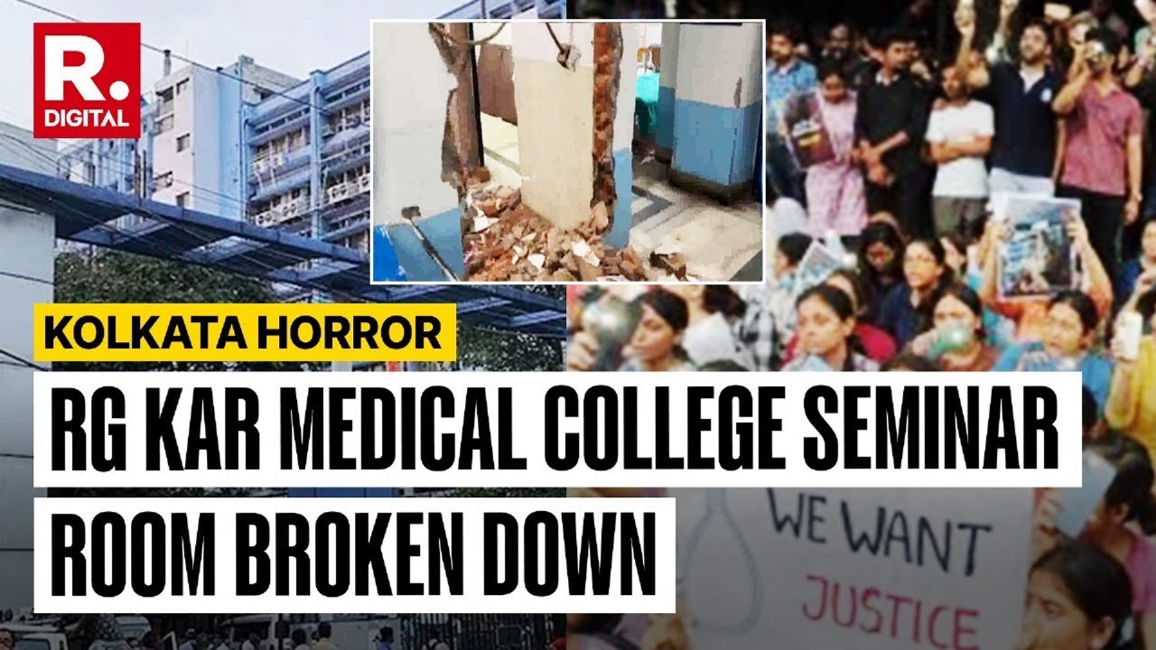 Kolkata Doctor Death: Seminar Room In RG Kar Hospital Where Trainee Was Brutalized, Broken Down