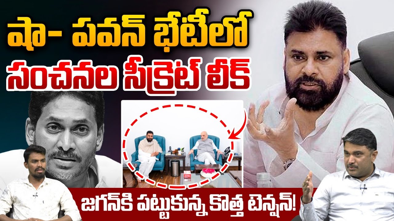 Pawan Kalyan Shock to YS Jagan: అమిత్ షా- పవన్ భేటీలో సంచనల సీక్రెట్ లీక్.. జగన్‌కి కొత్త టెన్షన్