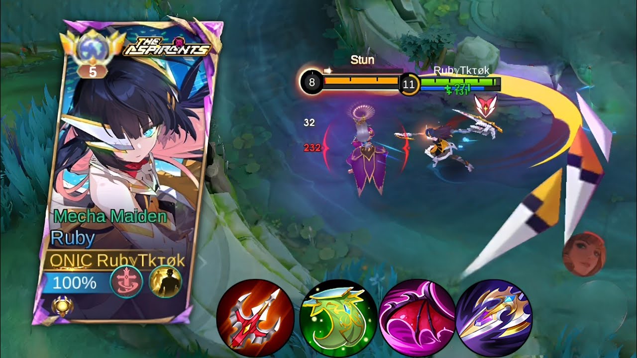 Ketika Ruby Buat Guinevere Kena Mental, Build Ruby Paling Rusak, Gak Mati2!