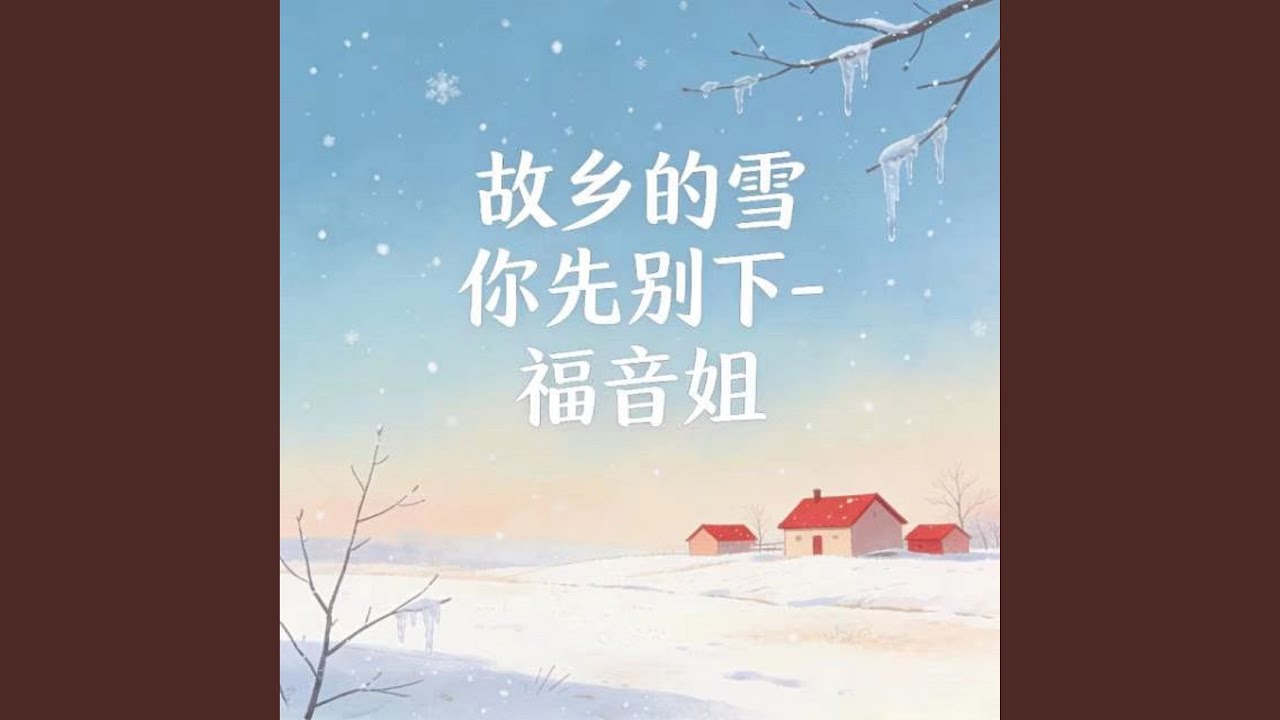 故乡的雪你先别下 (DJ涵哈版)