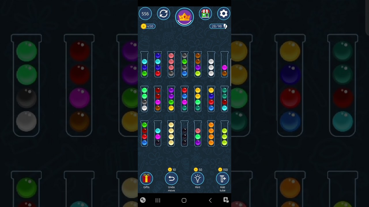 Ball Sort Master 554, 555, 556, 557, 558
