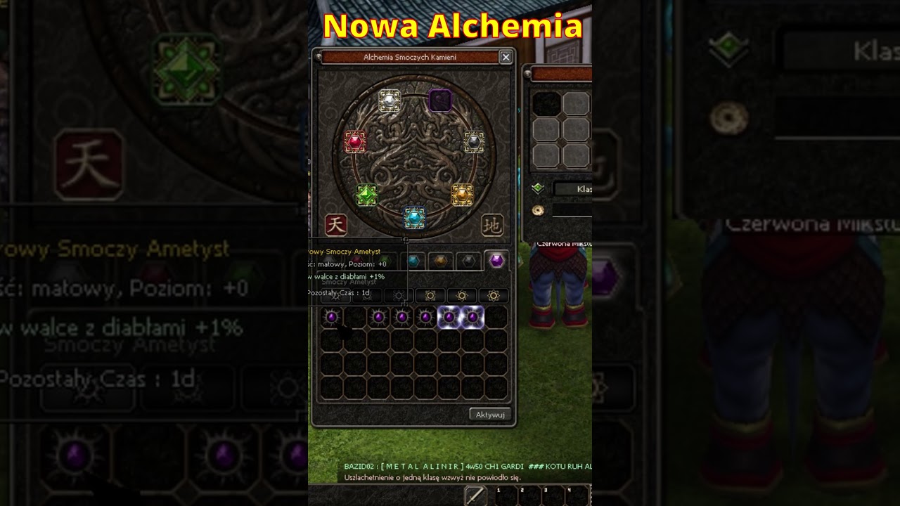 Metin2 - Test Nowej Alchemii - Ametyst - Nowa Aktualizacja - Gameforge to najlepsza firma